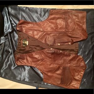 Vintage Leather Vest